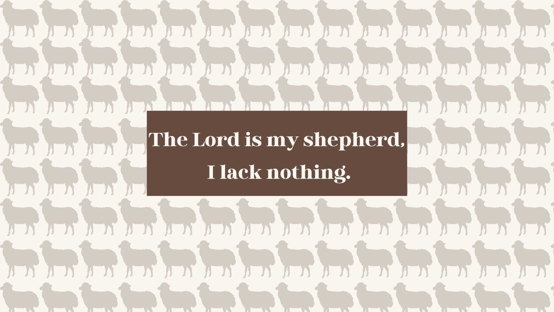 Psalm 23 Wallpaper