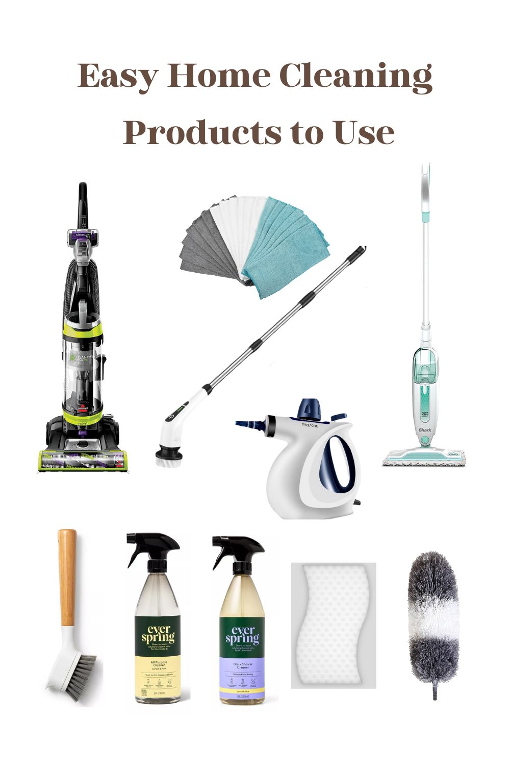 Easy Home Cleaning – Products to Use