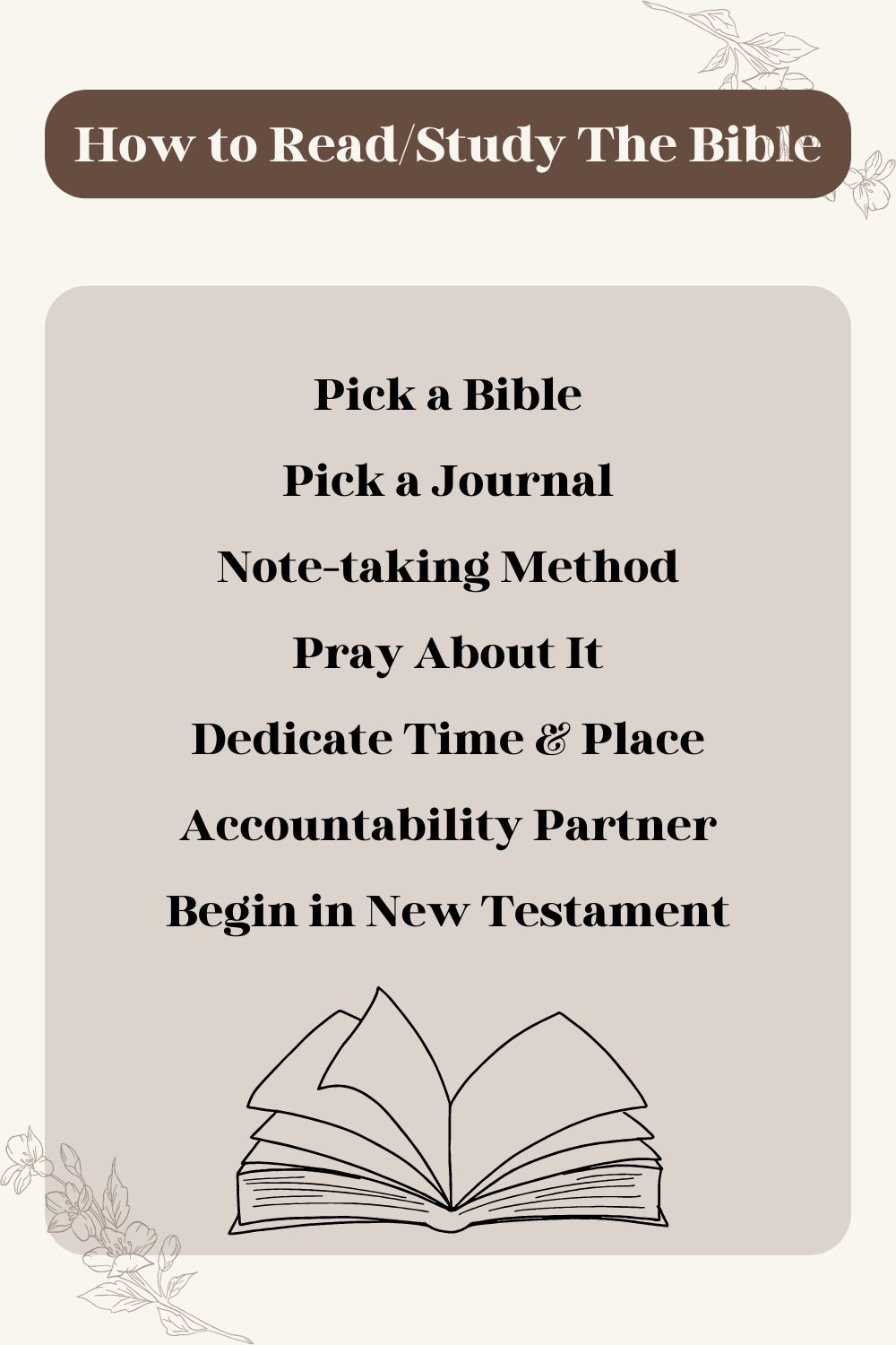 07. How to read/study your Bible