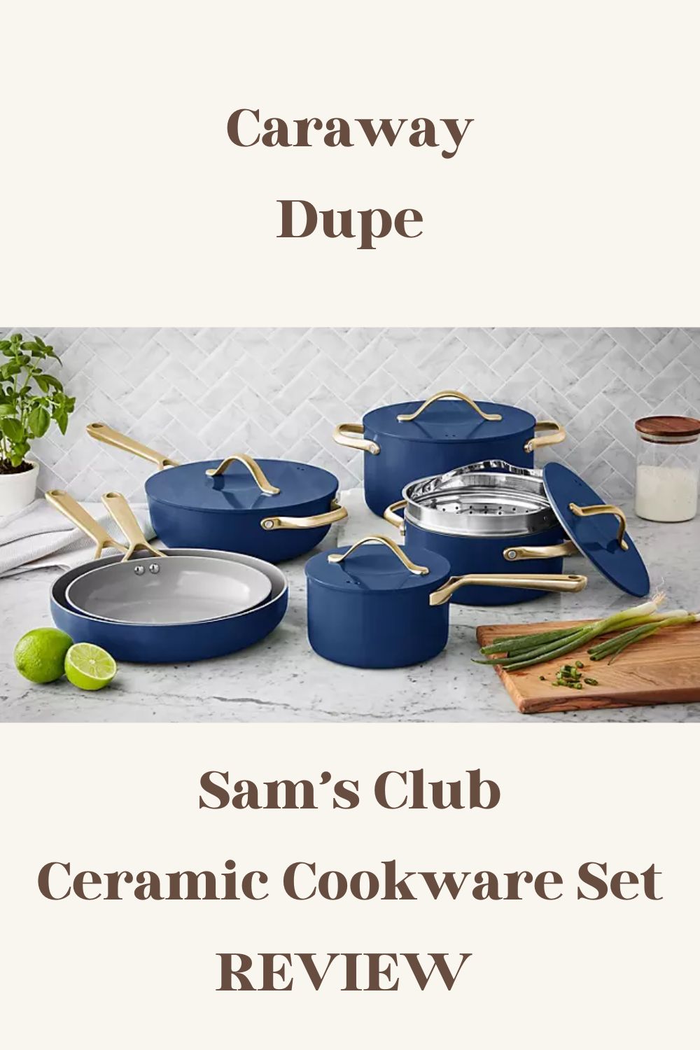 Caraway Dupe – Sam’s Club Ceramic Cookware Set Review